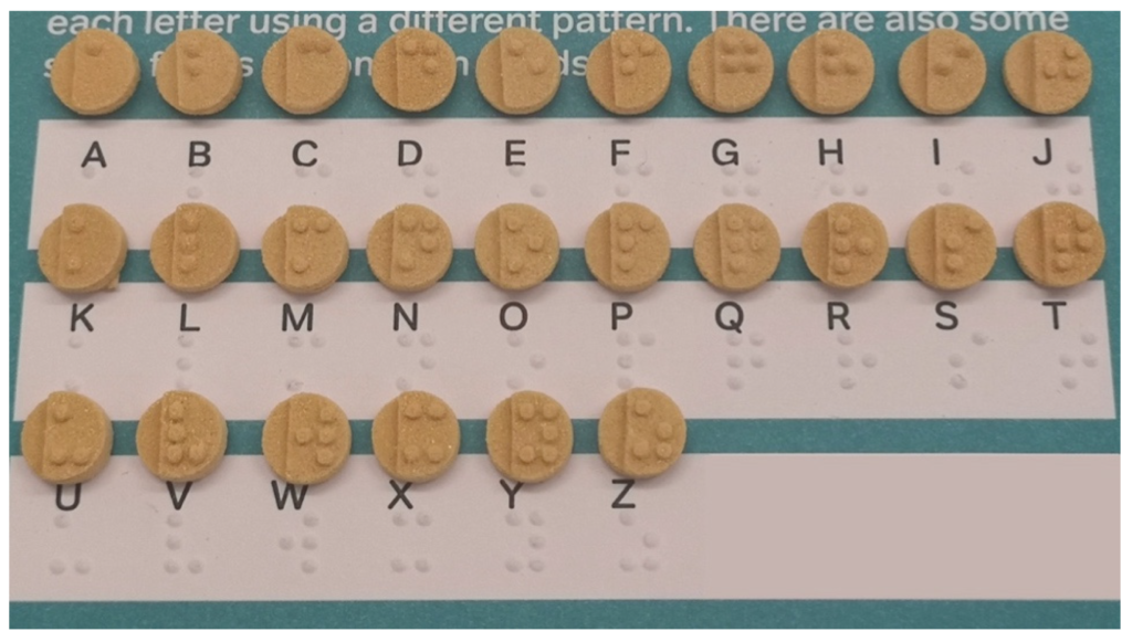 3D Printed Tablets with Braille - Vision Loss Alliance of New Jersey