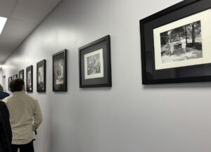 Black-framed photos along the new Morris Plains facility’s hallways highlight VLANJ's progression over the decades.